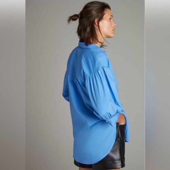 Maeve Poplin Button-down Top - Picture 10 of 10